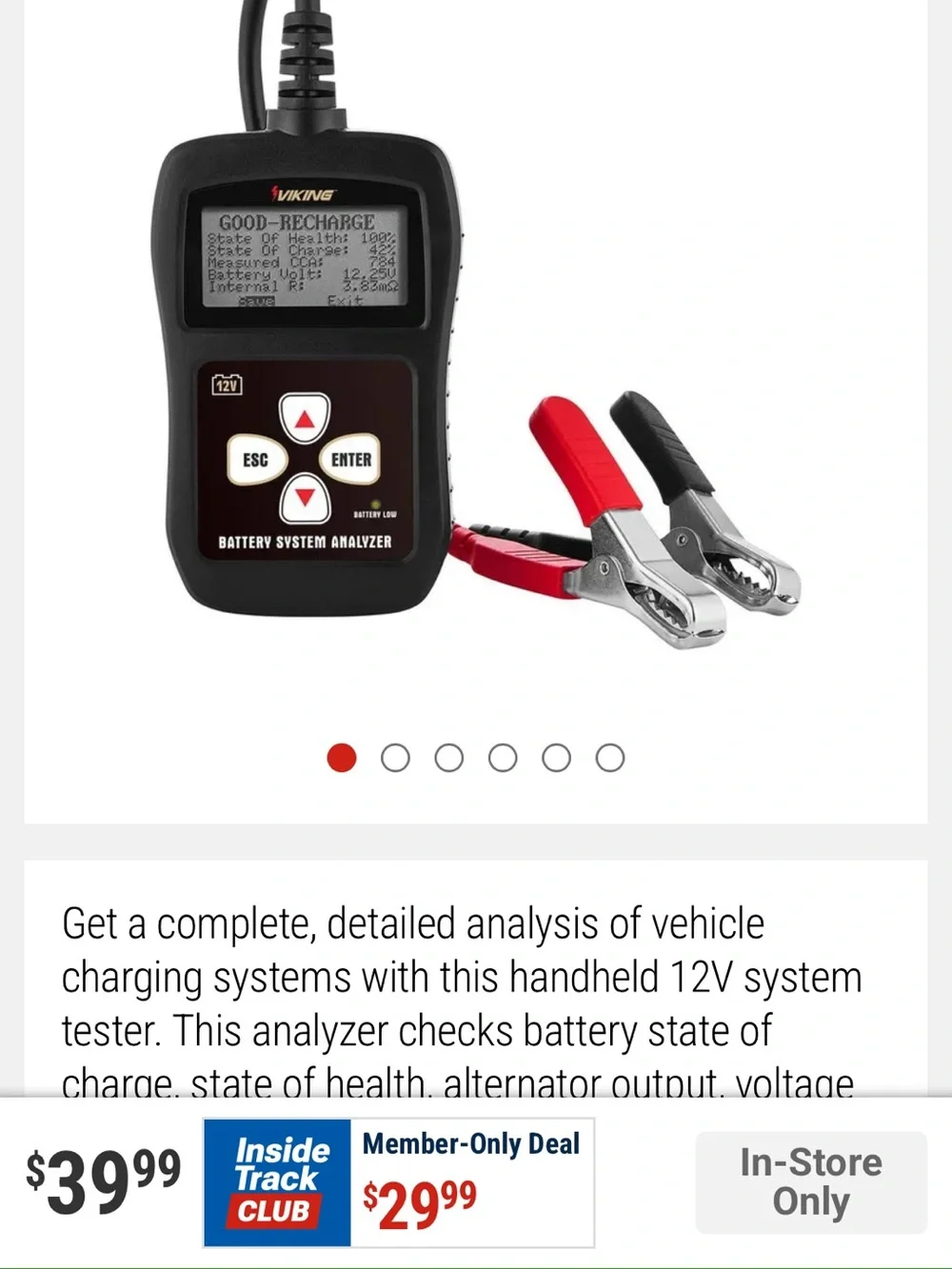VIKING Battery System Analyzer - Picture 5 of 8